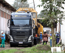  Locomotivas deixam a Portos do Paraná para serem restauradas e preservadas