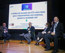 Marco Legal, relação entre Governo, ITCs e Setor Privado -  Painéis com Marcos Pelegrina,  Claudia Crisostomo,  Gesill Sampaio, Gustavo Posseti e Gabriela Silva