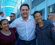  	Governador regulariza casa de 231 famílias e libera R$ 7,2 milhões em recursos em Santa Tereza do Oeste