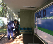 Mutirão da vacinação.