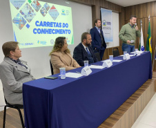 Turma da Carreta do Conhecimento de Automação Industrial se forma em Fazenda Rio Grande