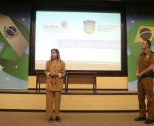 Segurança recebe alunos do curso de Criminologia da Unicuritiba para visita técnica