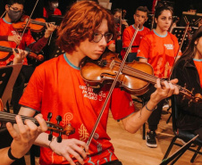 Programa de educação musical da Associação Musical ALEGRO tem apoio do BRDE