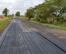 Governo realiza obras de conservação da PR-576 no Noroeste do Paraná