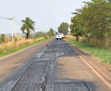 Governo realiza obras de conservação da PR-576 no Noroeste do Paraná