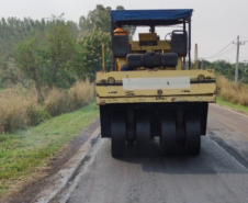 Governo realiza obras de conservação da PR-576 no Noroeste do Paraná