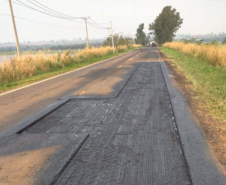 Governo realiza obras de conservação da PR-576 no Noroeste do Paraná