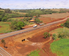 DER/PR está finalizando obras para acabar com alagamentos em rodovia no Vale do Ivaí