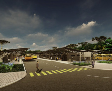 Governo investirá R$ 21,3 milhões no novo terminal de ônibus de São José dos Pinhais