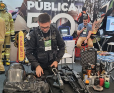 Segurança participa de evento promovido pelo Governo do Estado em Foz do Iguaçu
