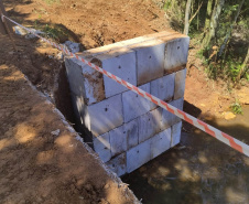 Pavimentação de estrada rural beneficia agricultura familiar no Sudoeste