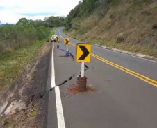 Rodovia de Bituruna será bloqueada para obras devido a chuvas; serviços começam dia 16 
