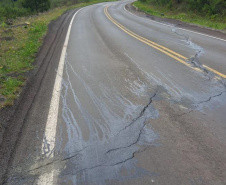 Rodovia de Bituruna será bloqueada para obras devido a chuvas; serviços começam dia 16 