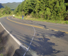 Rodovia de Bituruna será bloqueada para obras devido a chuvas; serviços começam dia 16 