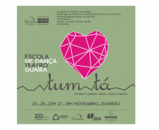 Coração é o protagonista em “Tum Tá”, espetáculo de encerramento do ano da Escola de Dança do Teatro Guaíra