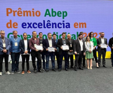  Encontro apoiado pela Celepar reuniu diversos gestores de tecnologia no Estádio Joaquim Américo Guimarães e premiou soluções de entidades estaduais de tecnologia