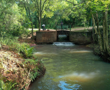   Voluntários limpam e preservam Rio Cascavel
