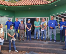   Voluntários limpam e preservam Rio Cascavel