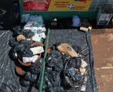   Voluntários limpam e preservam Rio Cascavel