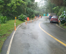 Estrada da Graciosa será parcialmente liberada nesta terça-feira, no início da tarde