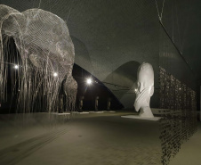 O público já pode conferir no espaço do Olho a exposição “Invisível e Indizível”, do artista espanhol Jaume Plensa. 