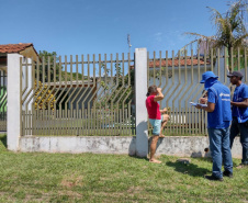   Sanepar verifica ligações de esgoto em Itaipulândia
