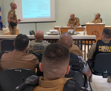 Em Matinhos, Polícia Militar reúne Comandantes para preparatório da Operação Verão -