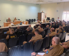 Em Matinhos, Polícia Militar reúne Comandantes para preparatório da Operação Verão -