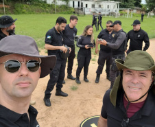  Policiais penais do Paraná participam de curso de drones em Minas Gerais