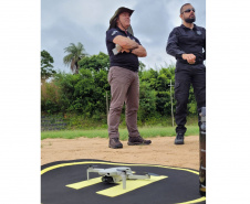  Policiais penais do Paraná participam de curso de drones em Minas Gerais