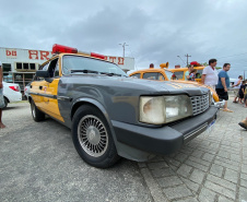 PMPR inicia Ciclo de Exposições com viaturas históricas e atrai centenas de pessoas, em Guaratuba