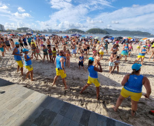 Esporte conclui a terceira semana com mais de 470 mil atendimentos no Verão Maior Paraná