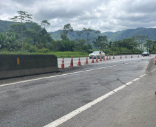 Sem interrupções, avançam obras emergenciais na BR-277 