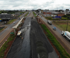 Com terraplanagem concluída, duplicação da BR-277 em Guarapuava entra na reta final
