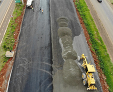 Com terraplanagem concluída, duplicação da BR-277 em Guarapuava entra na reta final