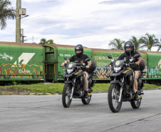 Com maior mobilidade, novas motos reforçam segurança nos portos do Paraná