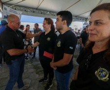 Segurança encerra atividades do Litoral Cidadão com última exposição em Paranaguá