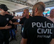 Segurança encerra atividades do Litoral Cidadão com última exposição em Paranaguá