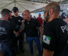 Segurança encerra atividades do Litoral Cidadão com última exposição em Paranaguá