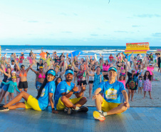 Atividades esportivas e de recreação viram hits no Verão Maior Paraná com mais de 310 mil atendimentos