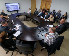 Secretário Hudson conclui agenda de encontros com representantes das forças de segurança