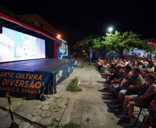 cinema na praça