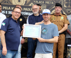 detran - placa preta