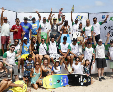 1ª etapa do Circuito Paranaense de Bodyboarding movimentou as areias de Guaratuba no fim de semana