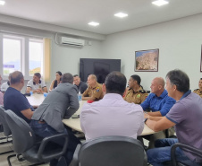   Secretário da Segurança Pública se reúne com Prefeito de Guaratuba