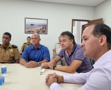   Secretário da Segurança Pública se reúne com Prefeito de Guaratuba