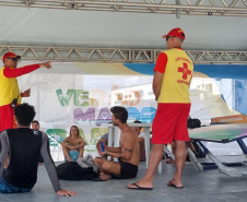 Corpo de Bombeiros inicia o curso Surf-Salva durante o Verão Maior Paraná