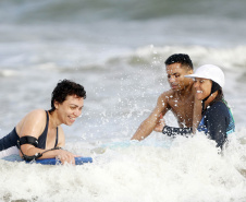 Fim de semana tem Beach Tennis e vivências inclusivas do paradesporto no Litoral