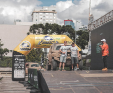 Mais de 1.200 pessoas acompanharam a festa de premiação do Rally Transparaná