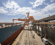   Janeiro foi de recorde nas exportações de grãos pelo Corredor Leste do Porto de Paranaguá